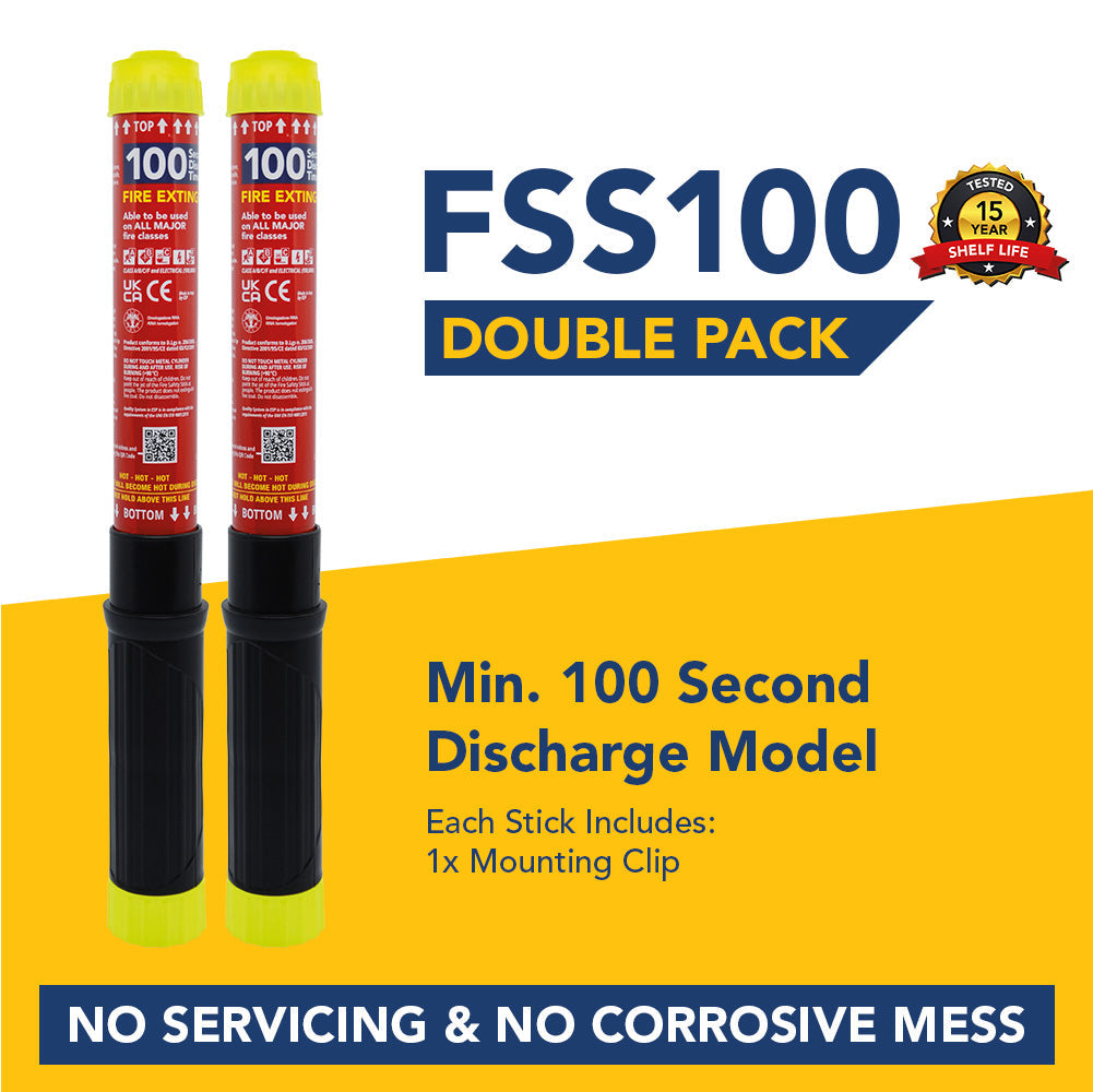 FSS100 (Standard) – 100 Second Fire Safety Stick