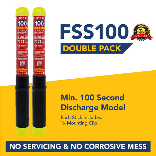 FSS100 (Standard) – 100 Second Fire Safety Stick