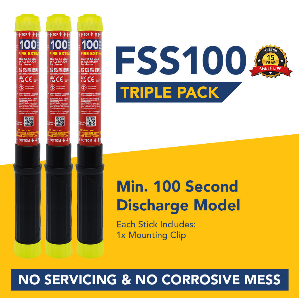 FSS100 (Standard) – 100 Second Fire Safety Stick