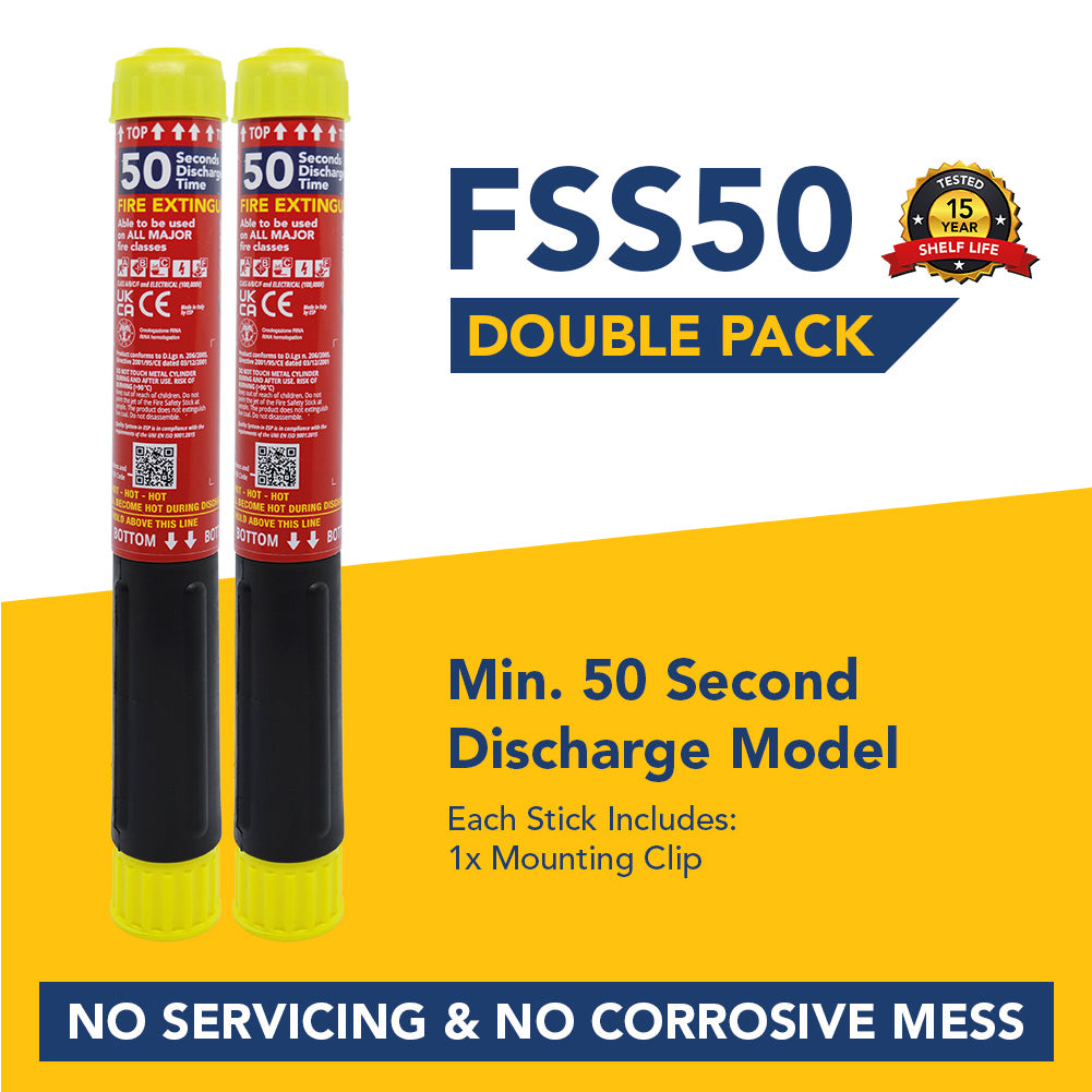 FSS50 (Standard) – 50 Second Fire Safety Stick